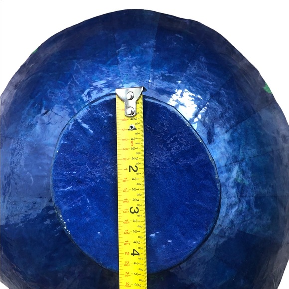 Paper Mache Bowl. Like New! - Picture 4 of 4